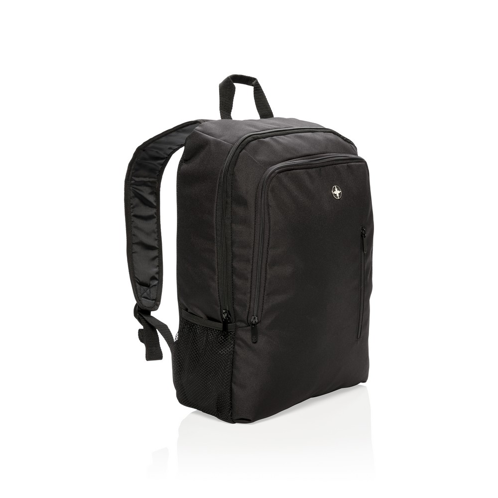 Biznesowy plecak na laptopa 17" Swiss Peak - czarny