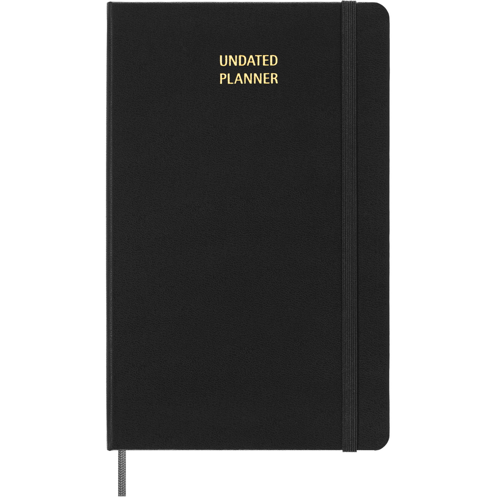 Kalendarz MOLESKINE UNDATED - czarny