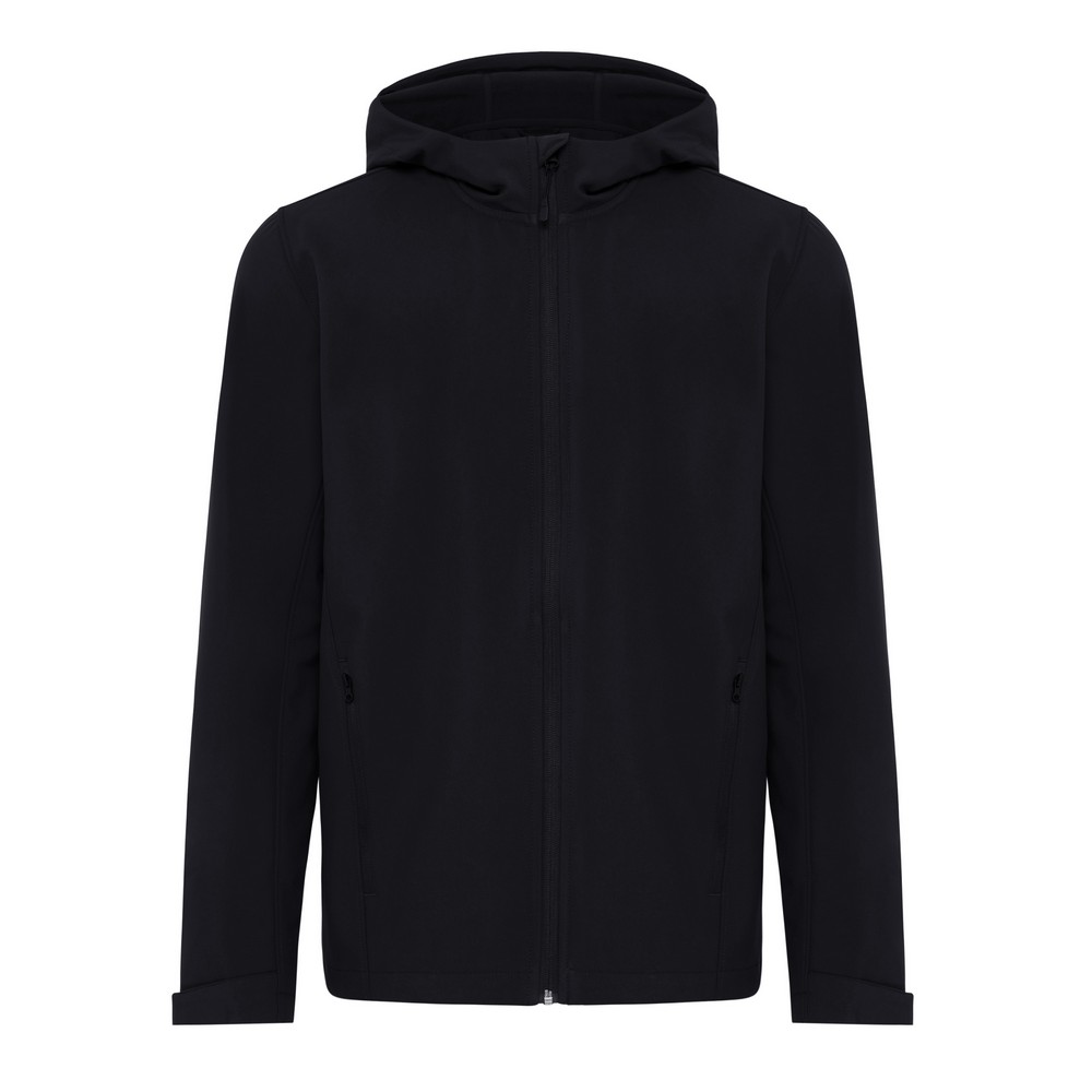 Męska kurtka softshell Iqoniq Makalu AWARE™ - czarny
