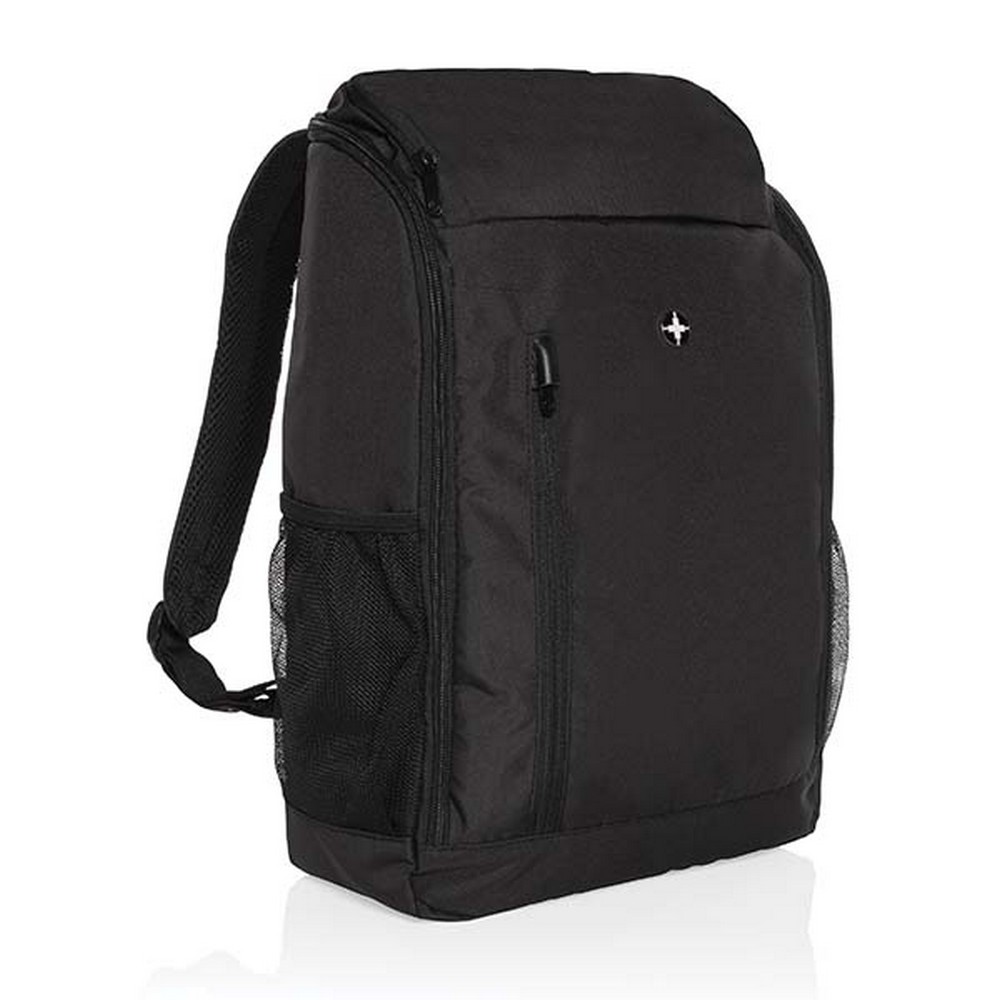 Plecak na laptopa 15" Swiss Peak AWARE™ RPET - czarny