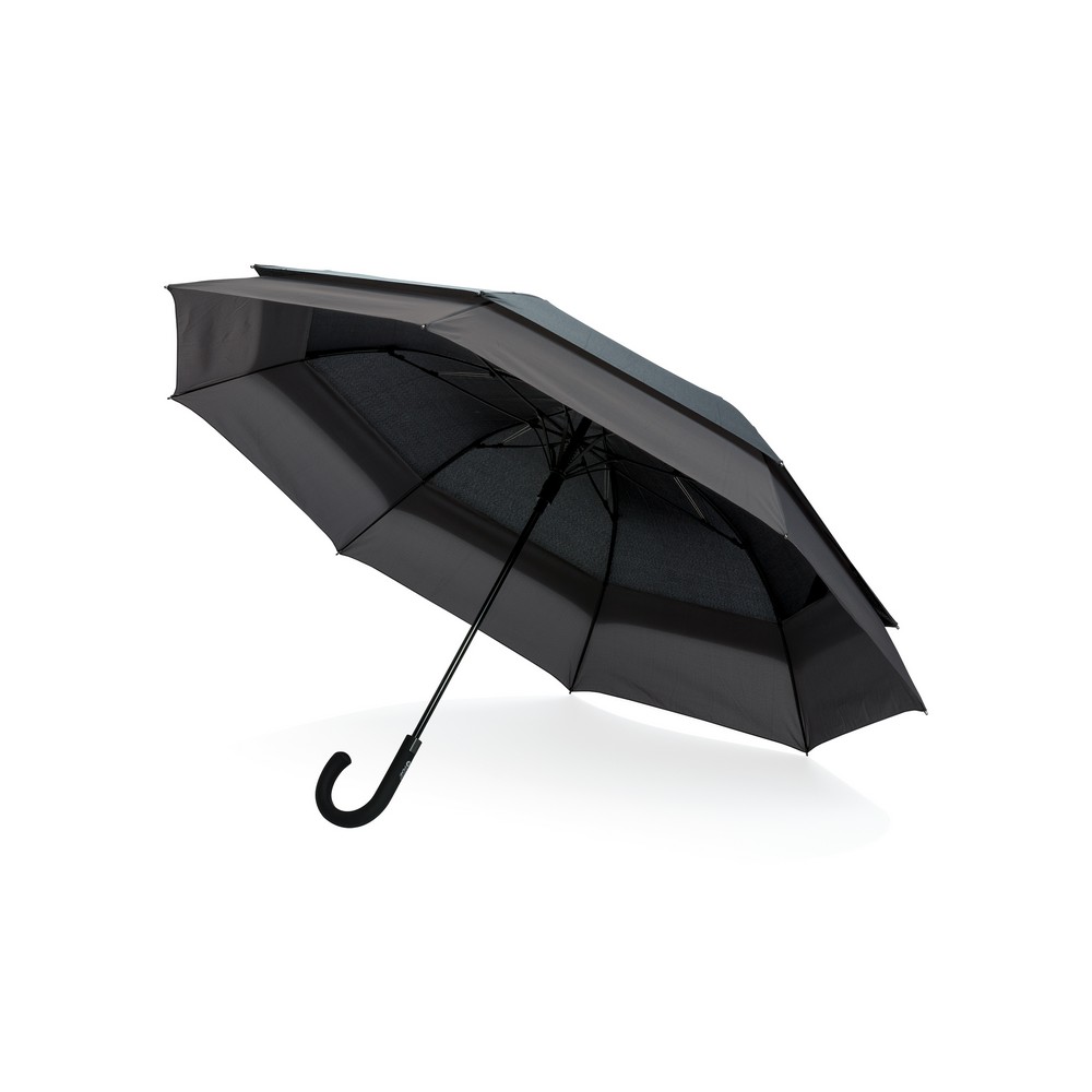Rozszerzalny parasol 23"/27" Swiss Peak AWARE™ - czarny