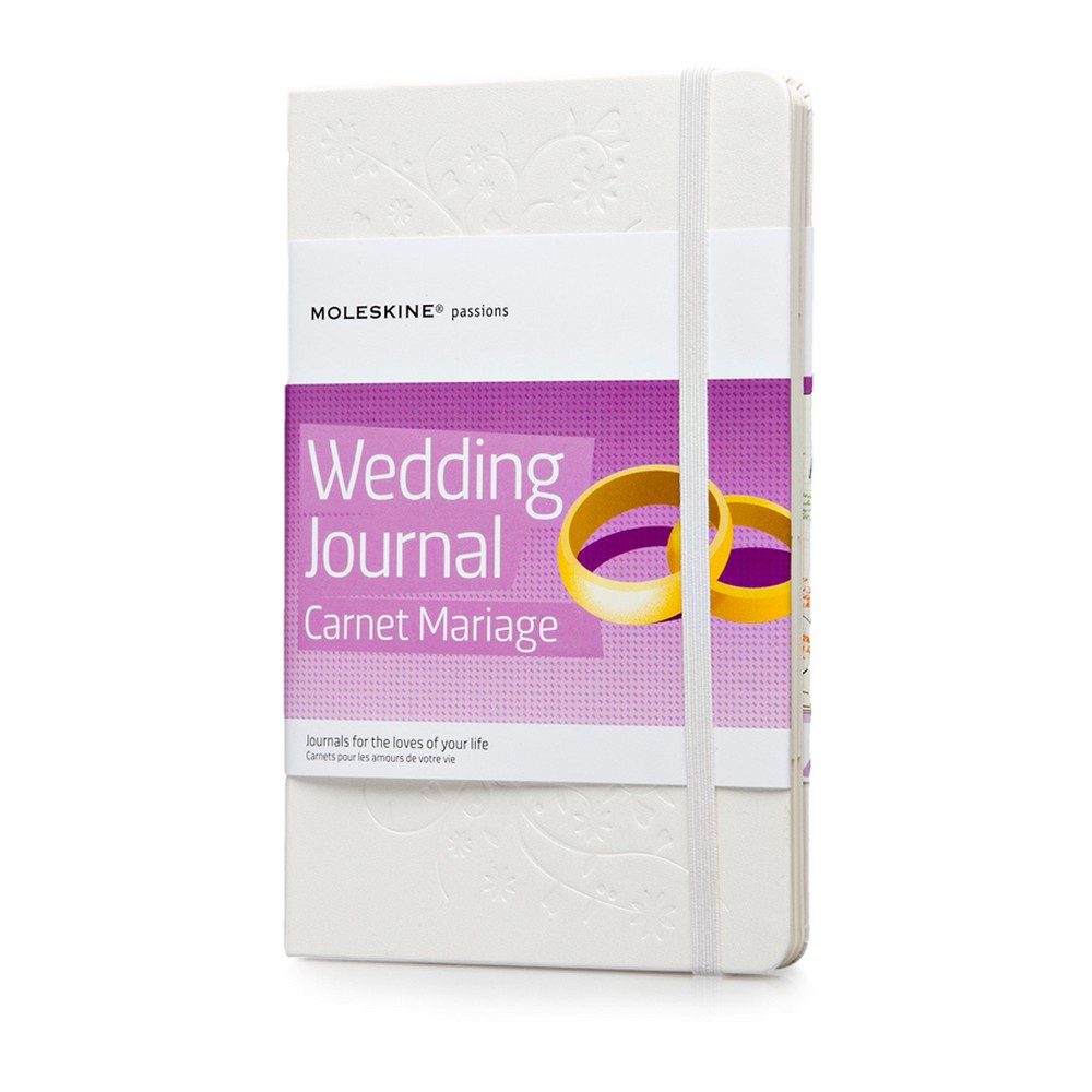 Wedding Journal - specjalny notatnik Moleskine Passion Journal - biały