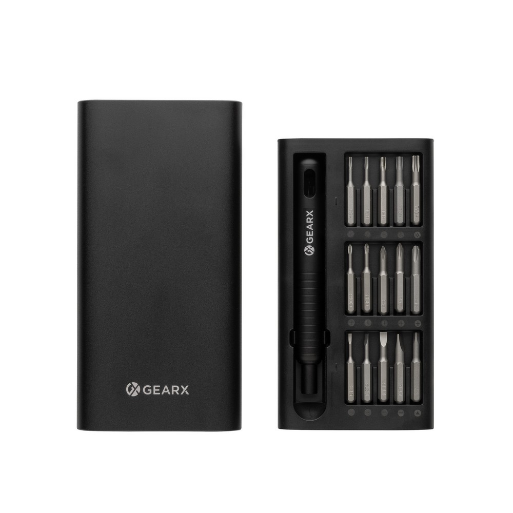 Zestaw narzędzi 31 w 1 Gear X - czarny