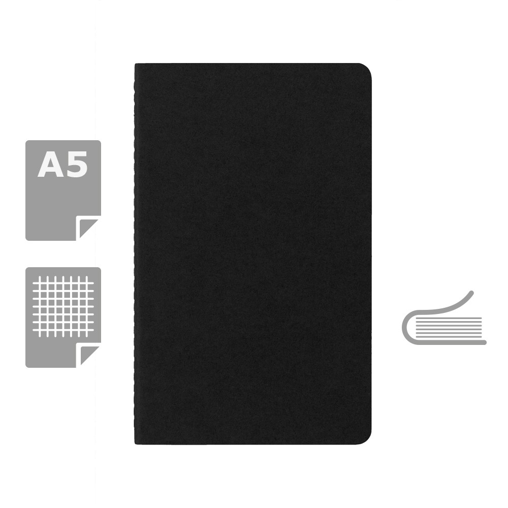 Zeszyt MOLESKINE Cahier Journal ok. A5 - czarny
