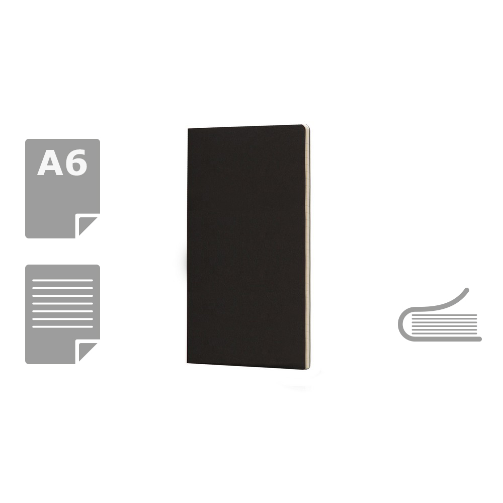 Zeszyt MOLESKINE Cahier Journal ok. A6 - czarny