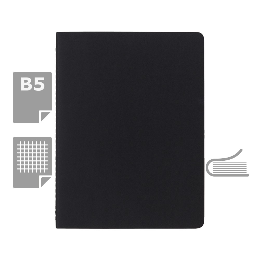 Zeszyt MOLESKINE Cahier Journal ok. B5 - czarny