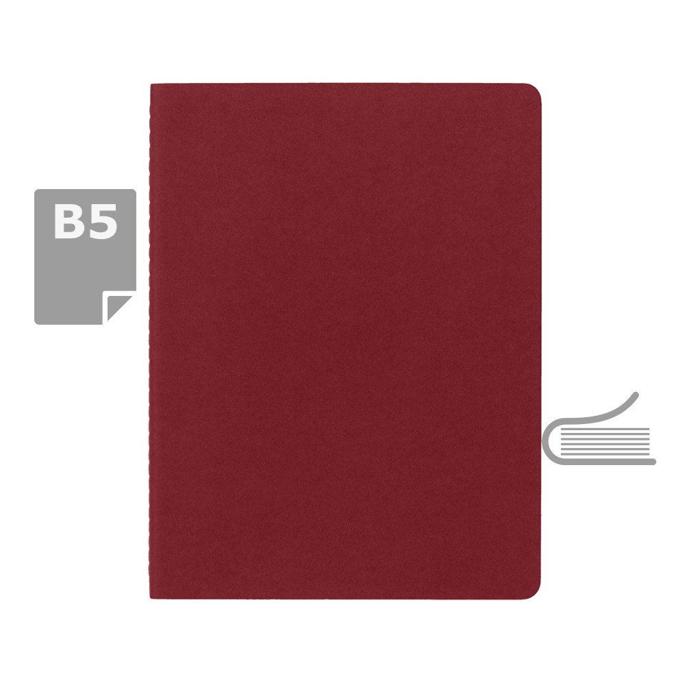 Zeszyt MOLESKINE Cahier Journal ok. B5 - czerwony