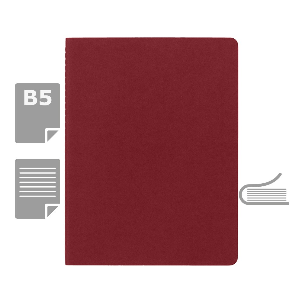 Zeszyt MOLESKINE Cahier Journal ok. B5 - czerwony